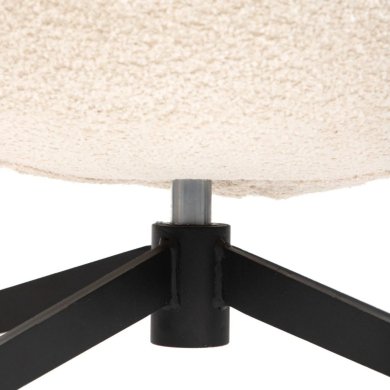 Кресло мягкое поворотное Homla LUNAIRE BOUCLE Бежевый - 6 Кресло мягкое поворотное Homla LUNAIRE BOUCLE Бежевый 227086 фото - 6