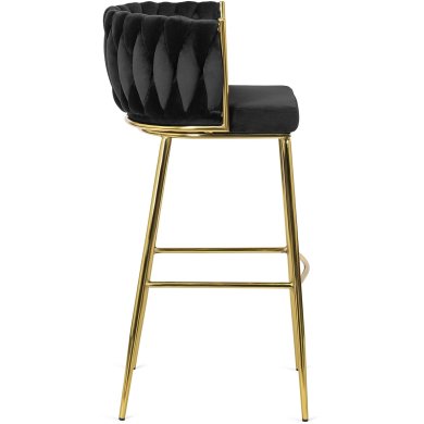 Барный стул Mebel Elit FLORES 2 Черный ME.FLORES2/CZ/ZL/V/H фото - 3