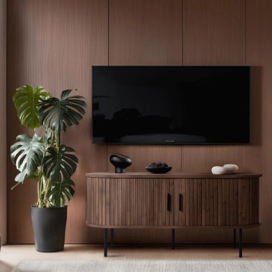 Тумба под ТВ Mebel Elit TRISH Орех - 6 Тумба под ТВ Mebel Elit TRISH Орех ME.TRISH/O/RTV фото - 6