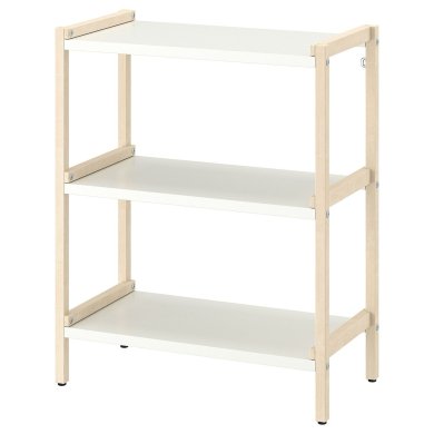 IKEA Стелаж EKENABBEN Білий (ИКЕА ЭКЕНАББЕН) 10487816