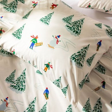 Комплект постільної білизни Homla SKIERS 140x200 см Принт - 7 Комплект постільної білизни Homla SKIERS 140x200 см Принт 242796 фото - 7