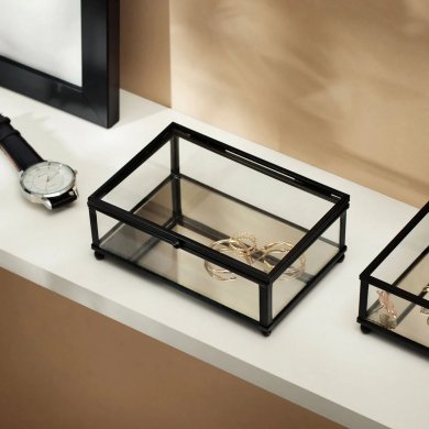 Скринька для прикрас Homla GLASSINE 10x15x5,5 см Прозорий 239186 фото - 7