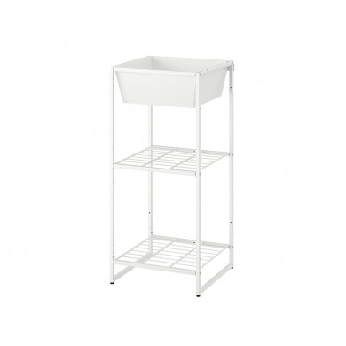 IKEA Стеллаж JOSTEIN Белый (ИКЕА ЖОСТЕЙН) 19437172