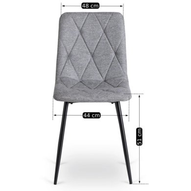 Обідній стілець Mebel Elit ROBIN 2 Сірий ME.ROBIN2/P/T/K фото - 9