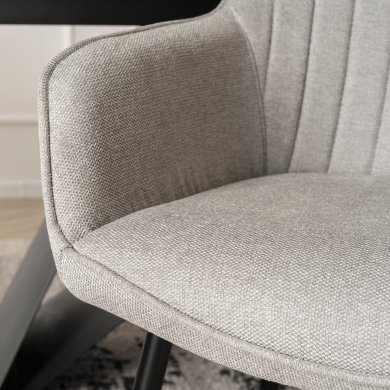 Обеденный стул Mebel Elit MALAGA Серый ME.MALAGA/JP/CZ/T/K фото - 8