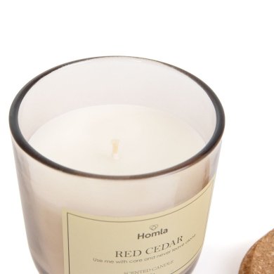 Ароматична свічка Homla VERDE Red Cedar 240 г Бежевий 210660 фото - 3