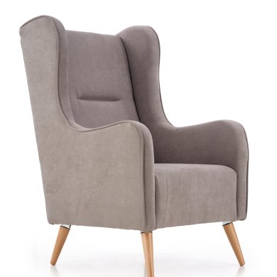 Кресло мягкое Halmar Chester Светло-серый - 3 Кресло мягкое Halmar Chester Светло-серый V-PL-CHESTER-FOT-J.POPIEL фото - 3