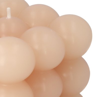 Свічка Homla BUBBLE 10x10см | Рожевий 208229 фото - 5