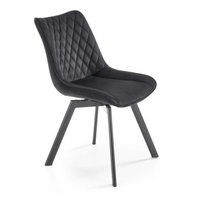 Обідній стілець поворотний Halmar K520 Чорний V-CH-K/520-KR-CZARNY фото - 4