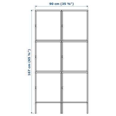 IKEA Комбинация шкафов HALLAN (ИКЕА HÄLLAN) 89249399 фото - 12