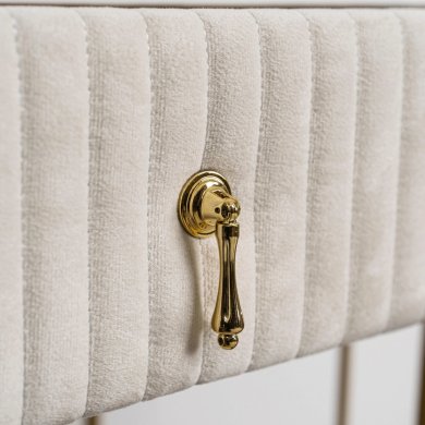 Туалетний стіл з пуфом Mebel Elit VITA Бежевий ME.VITA/BZ/ZL/B фото - 7