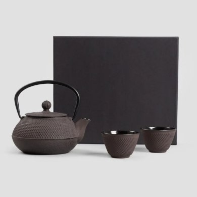 Чайний сервіз Homla MODIG 800 мл Коричневий 240828 фото - 2