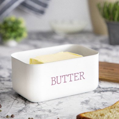 Масленка Homla AVILA 15x10x7 см Белый 224182 фото - 7