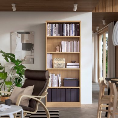 IKEA Стеллаж TONSTAD Дуб (ИКЕА ТОНСТАД) 70528461 фото - 6
