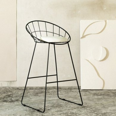 Барный стул Homla BANCO Белый - 5 Барный стул Homla BANCO Белый 214245 фото - 5