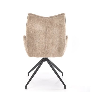 Обеденный стул поворотный Halmar K553 Бежевый V-CH-K/553-KR-BEŻOWY фото - 6