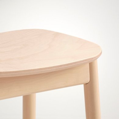 IKEA Барный табурет RONNINGE Дерево (ИКЕА РОННИНГЕ) 60512899 фото - 5