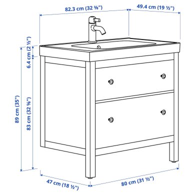 IKEA HEMNES/ORRSJON (ИКЕА ХЕМНЕС/ОРРСЬОН) 69546791 фото - 5