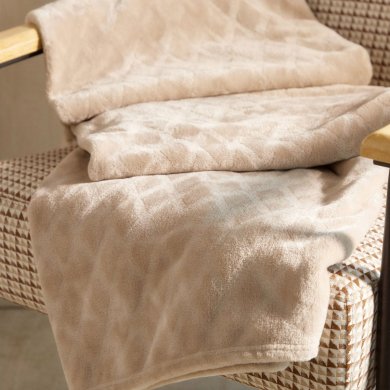 Плед Homla ROSS 150x200 см Бежевий - 8 Плед Homla ROSS 150x200 см Бежевий 158519 фото - 8