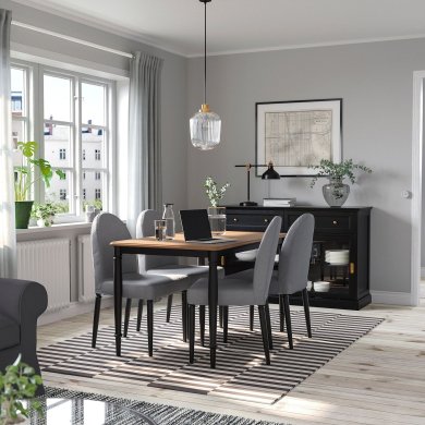 IKEA Обеденный стул DANDERYD Серый (ИКЕА ДАНДЕРИД) 20521136 фото - 6