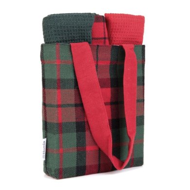 Набор кухонных полотенец Homla TARTAN 45x65 см 3 шт Принт 223205 фото - 2