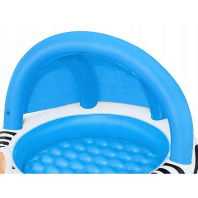 Надувной детский бассейн Bestway 52559 ЗЕБРА 97х66 см Принт BES52559 фото - 3