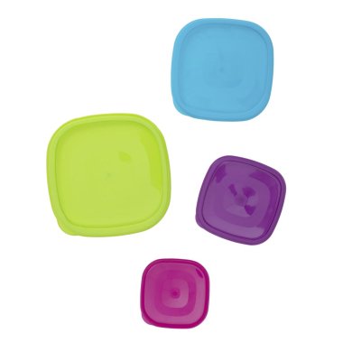 Набір квадратних контейнерів Homla ADDA 4 шт | Прозорий 162624 фото - 4