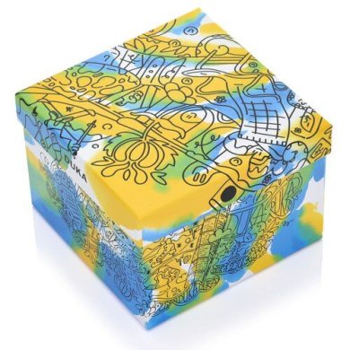 Чашка з блюдцем Duka Street Art Mathsoma | Принт 2220461 фото - 3