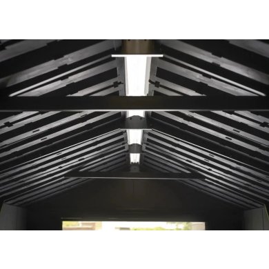 Садовий будиночок Keter NEWTON PLUS 230х350х246 см Сірий 259110 фото - 10