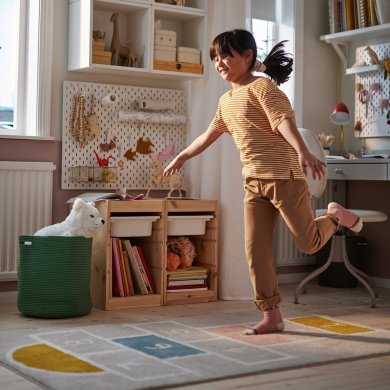 IKEA Ковер STAPPSPARV 100x160 см Принт (ИКЕА STAPPSPARV) 60603026 фото - 4