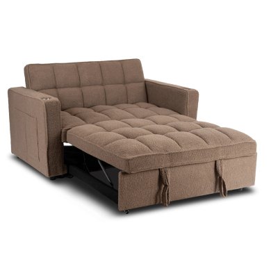 Кресло мягкое раскладное Mebel Elit CORRA 2 Коричневый ME.CORRA/BR/TB/SOF фото - 5