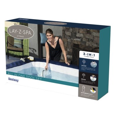 Набір для чищення джакузі LAY-Z-SPA Bestway 60310 Білий BES60310 фото - 7
