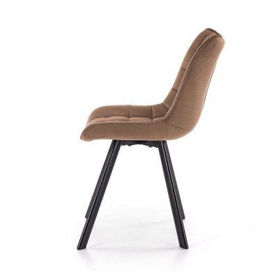 Обеденный стул Halmar K-332 Welur Бежевый V-CH-K/332-KR-BEŻOWY фото - 3