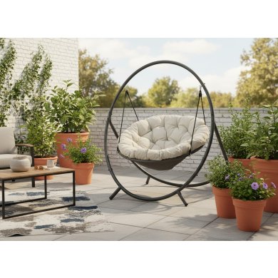Подвесное кресло Garden Line PATIO Бежевый FAT9927 фото - 6
