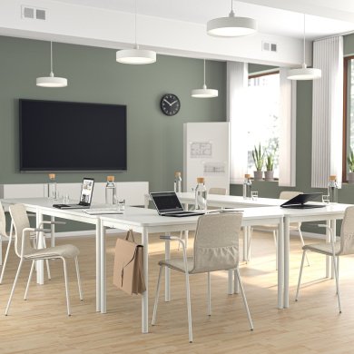 IKEA Офисное кресло LAKTARE Бежевый (ИКЕА ЛАКТАРА) 89503272 фото - 9