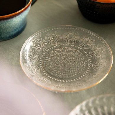 Десертна тарілка Homla BARREL 15 см Прозорий - 4 Десертна тарілка Homla BARREL 15 см Прозорий 214166 фото - 4