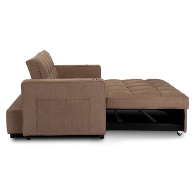 Раскладной диван Mebel Elit ASTER Коричневый ME.ASTER/BR/T/SOF фото - 4
