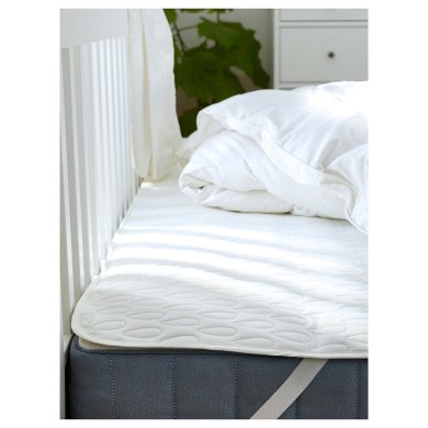 IKEA Водонепроникний наматрацник на резинці SOTNATFJARIL 120х200 см Білий (ИКЕА СОТНАТФЯРИЛ) 00531283 фото - 4