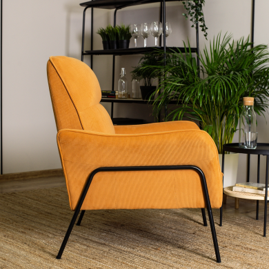 Крісло м'яке Mebel Elit ALBERTO Гірчичний ME.ALBERTO/CU/T/FW фото - 10