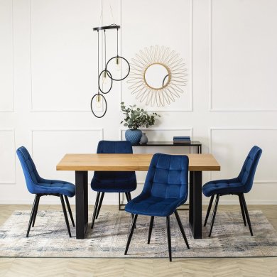 Обідній стілець Mebel Elit RIO Welur Синій ME.RIO/GR/V/K фото - 10