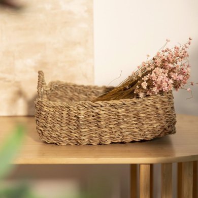 Кошик Homla GASHI 29x19x9 см Коричневий 227234 фото - 5