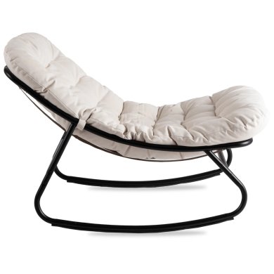 Кресло-качалка мягкое Mebel Elit AURORA Бежевый ME.AURORA/BZ/T/FW фото - 4