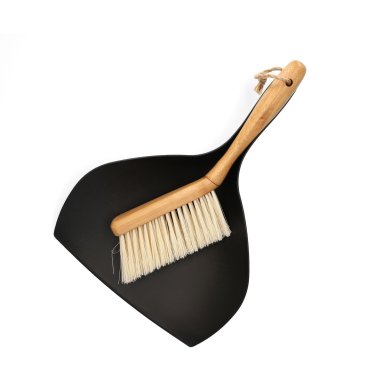 Щітка та совок Homla BAMBOU 29x19 см | Чорний / Дерево 161653 фото - 2