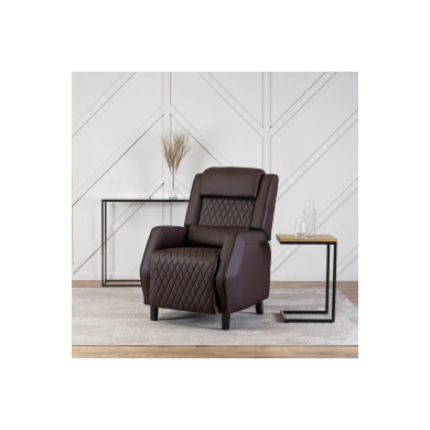 Кресло раскладное многопозиционное Mebel Elit VIPER | Коричневый ME.VIPER/BR/E/FW фото - 14