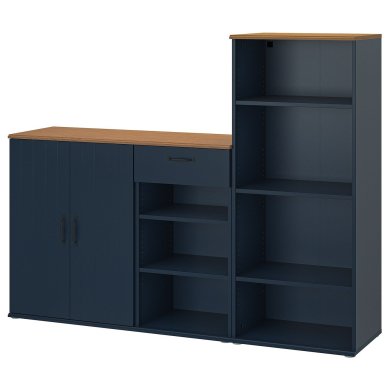 IKEA Стеллаж SKRUVBY Синий (ИКЕА СКРУВБИ) 89561337