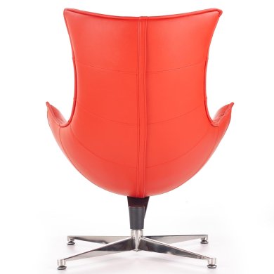 Крісло м'яке поворотне Halmar Luxor Червоний V-CH-LUXOR-FOT-CZERWONY фото - 5