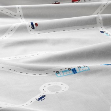 IKEA Комплект постільної білизни UPPTÅG (ИКЕА УППТОГ) 80440316 фото - 5