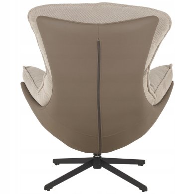 Крісло м'яке поворотне Kontrast JASPER 3D Світло-коричневий 5.01.84298 фото - 3