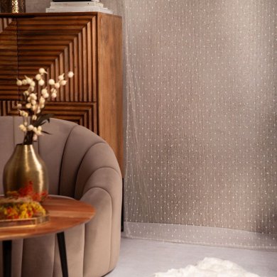 Тюль Homla SHANGRI-LA 140x250 см Белый 235557 фото - 2