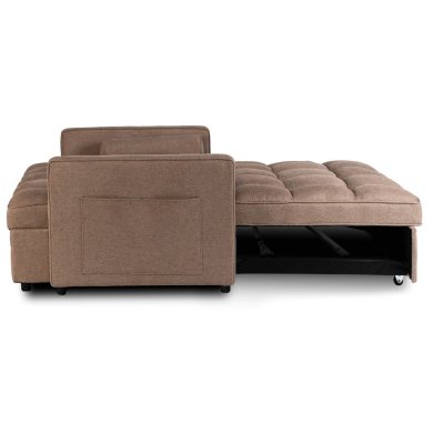 Кресло мягкое раскладное Mebel Elit CORRA Коричневый ME.CORRA/BR/T/SOF фото - 5